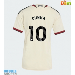Billiga Manchester United Matheus Cunha #10 Tredjeställ Dam 2026-27 Kortärmad